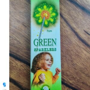 7cm Green Sparklers